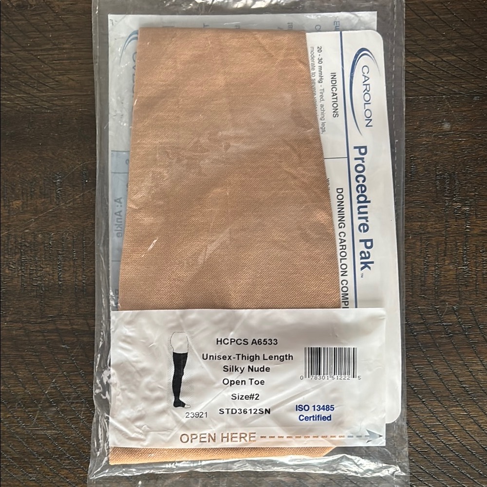 Carolon Silky Nude Thigh Length Compression Stocking